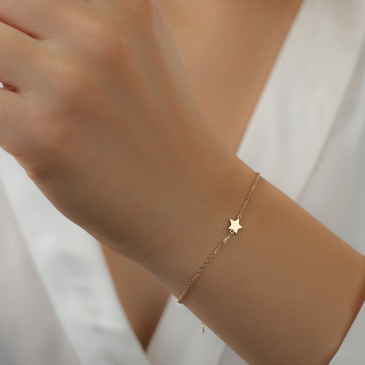 Pulsera Estrella 14 k