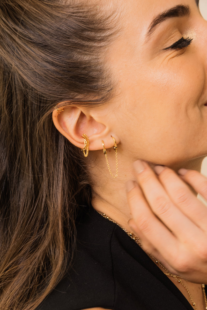 Hoops Esposas Zirconia