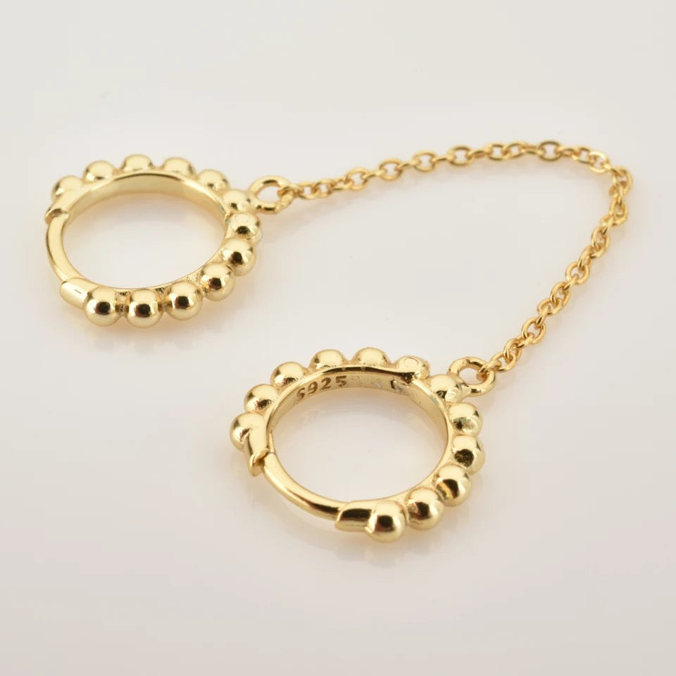 Hoops Doble Bolitas