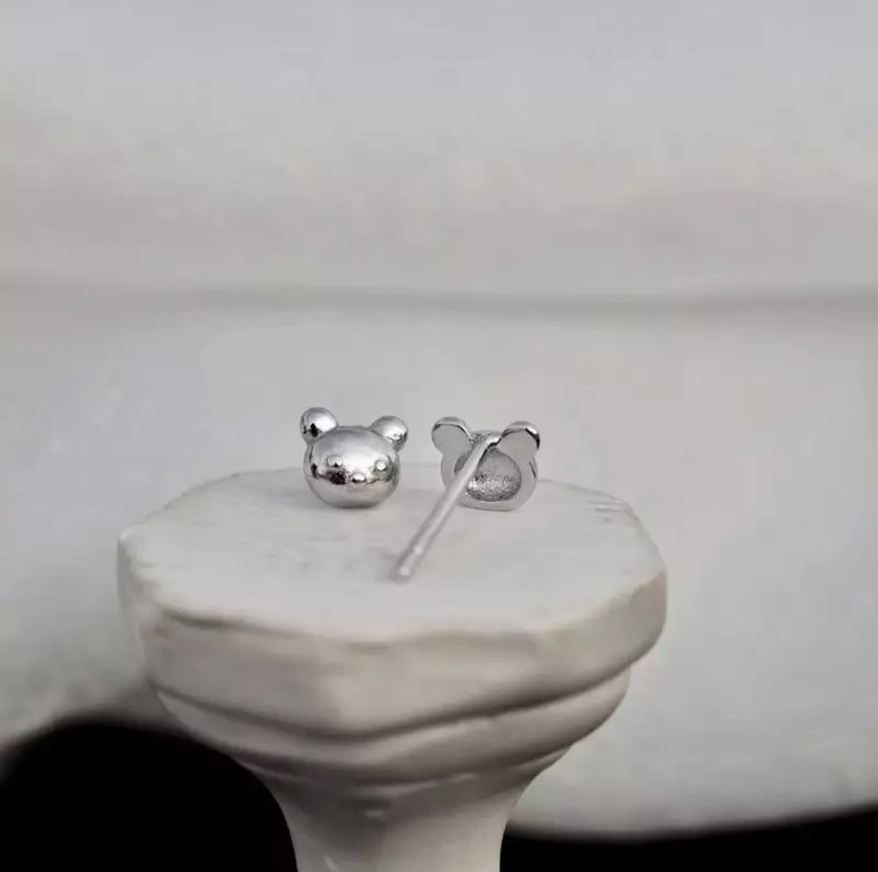 Studs Osito plata
