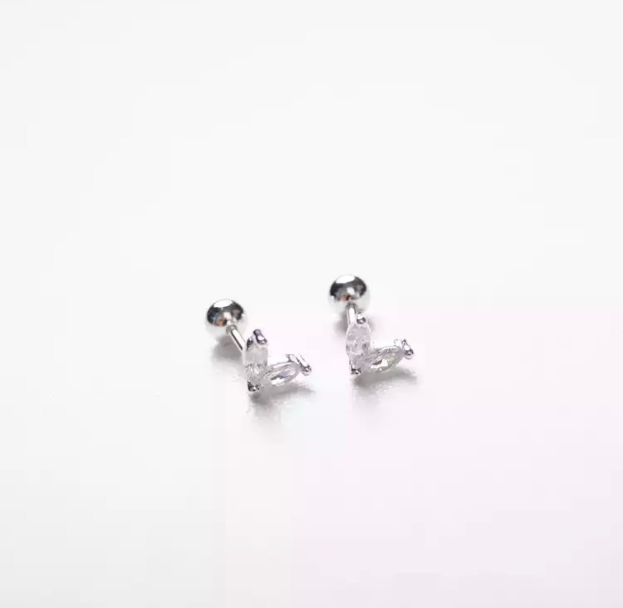 Studs Palomita Cierre Bola- Ver mas colores