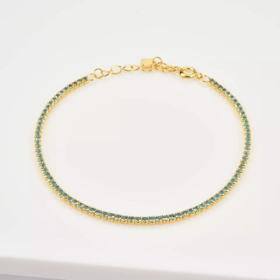 Pulseras Zirconias Completa