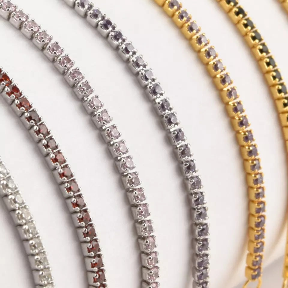 Pulseras Zirconias Completa