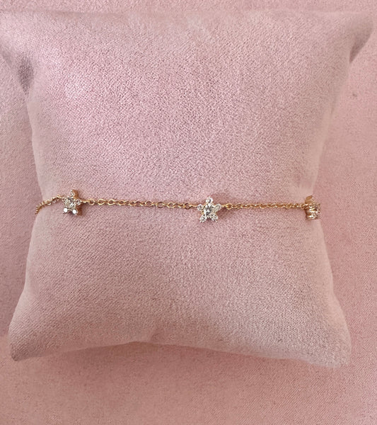 Pulsera 3 estrellas