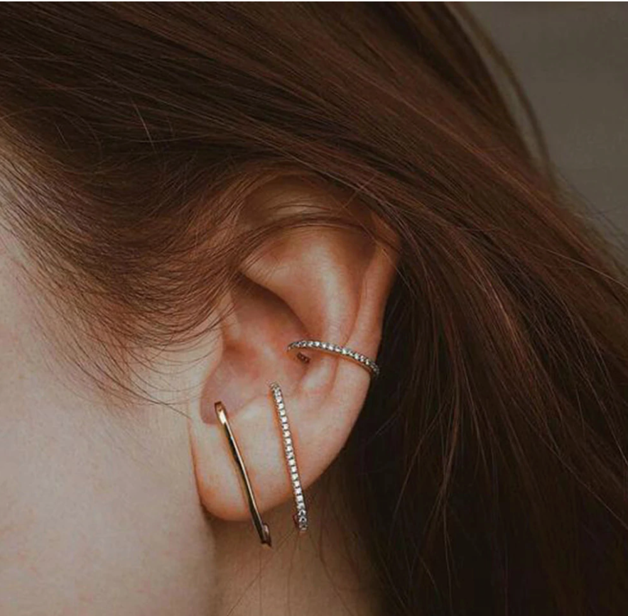 Ear Cuff Zirconias-