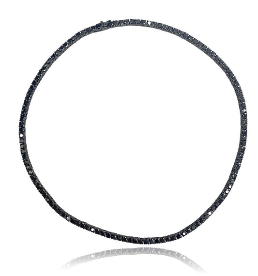 Collar Tennis o Pulsera Negra